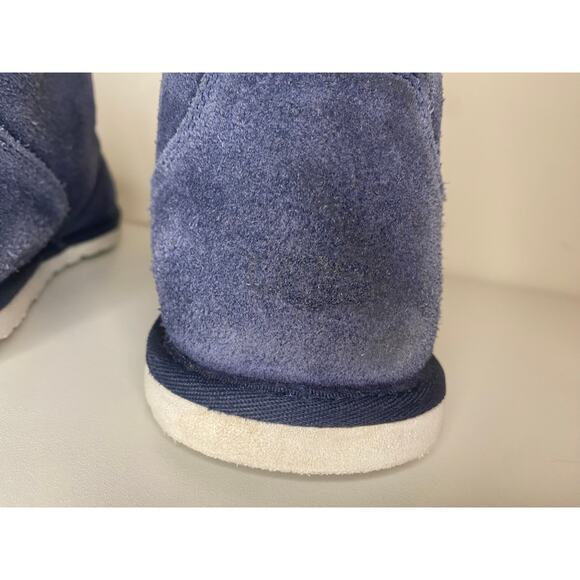 UGG CHUKKA BOOTS MENS 13 SUEDE LEATHER MAKSIM BLUE WOOL LINED LACE UP COMFORT - Picture 12 of 14